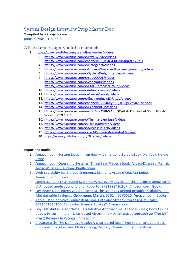 Image Result For These Are The Best Resources For System Design On The Internet