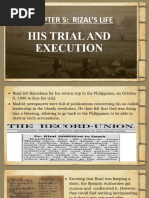 Rizal's Arrest, Trial, and Execution | PDF | Philippines