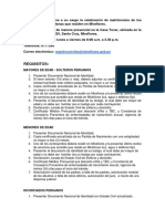 Requisitos Matrimonios Actualizados