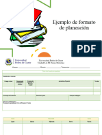 Ejemplo de Planeación