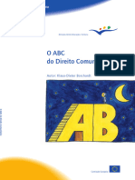 ABC Direito Comunitário