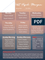 Jadwal Piket Hujroh