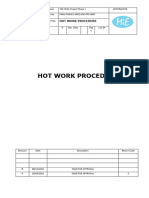 Hot Work Procedure