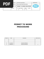 Permit To Work Procedure