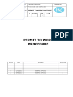 Permit To Work Procedure