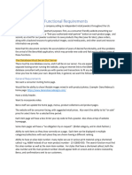 Functional Requirements For Berco Website RFP