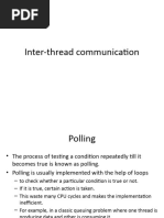 Inter Thread Communication