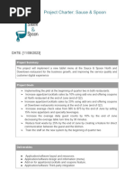 Activity Template - Project Charter