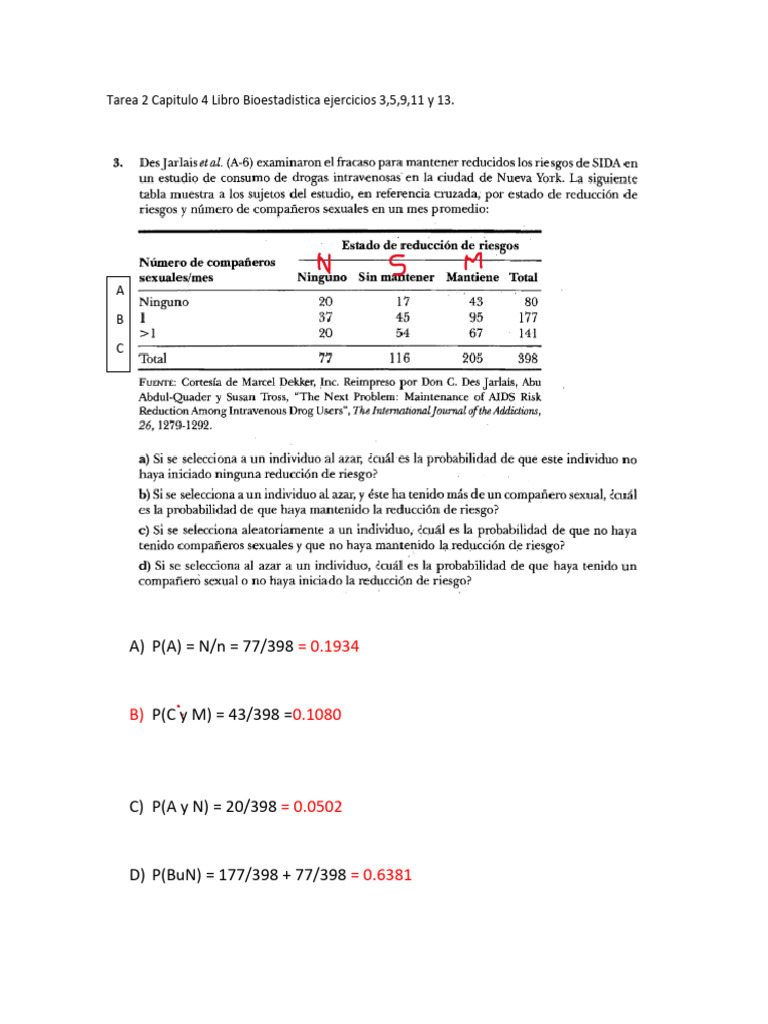 Tareas estadistica 1ex pdf probabilidad hospital