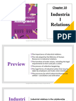 Chapter 10 Industrial Relations
