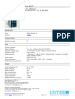 Power Supply Compact Universal, 480 W: Technical Data Sheet