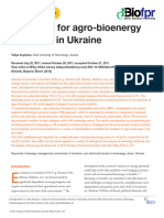 Biofuels, Bioproducts & Biorefining 2012 — Pathways for agro-bioenergy transition in Uktaine