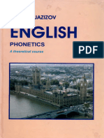 English Phonetics. A Theoretical Course. Abduazizov A.A