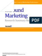 Inbound Marketing Research Summary Report