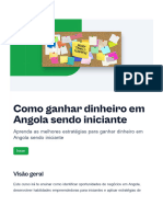 Como Ganhar Dinheiro em Angola Sendo Iniciante