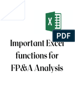 Important Excel Functions For FP A Analysis 1689655890