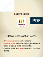 Stative Verbs 1