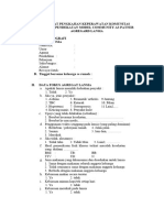 Analisis Situasional Komunitas