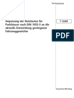 Bauforschung-Anpassung Der Nutzlasten Für Parkhäuser Nach DIN 1055-3