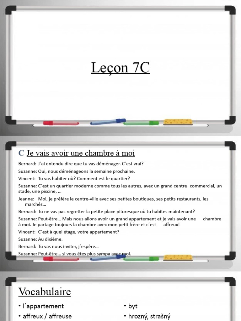 Leçon 7C | PDF
