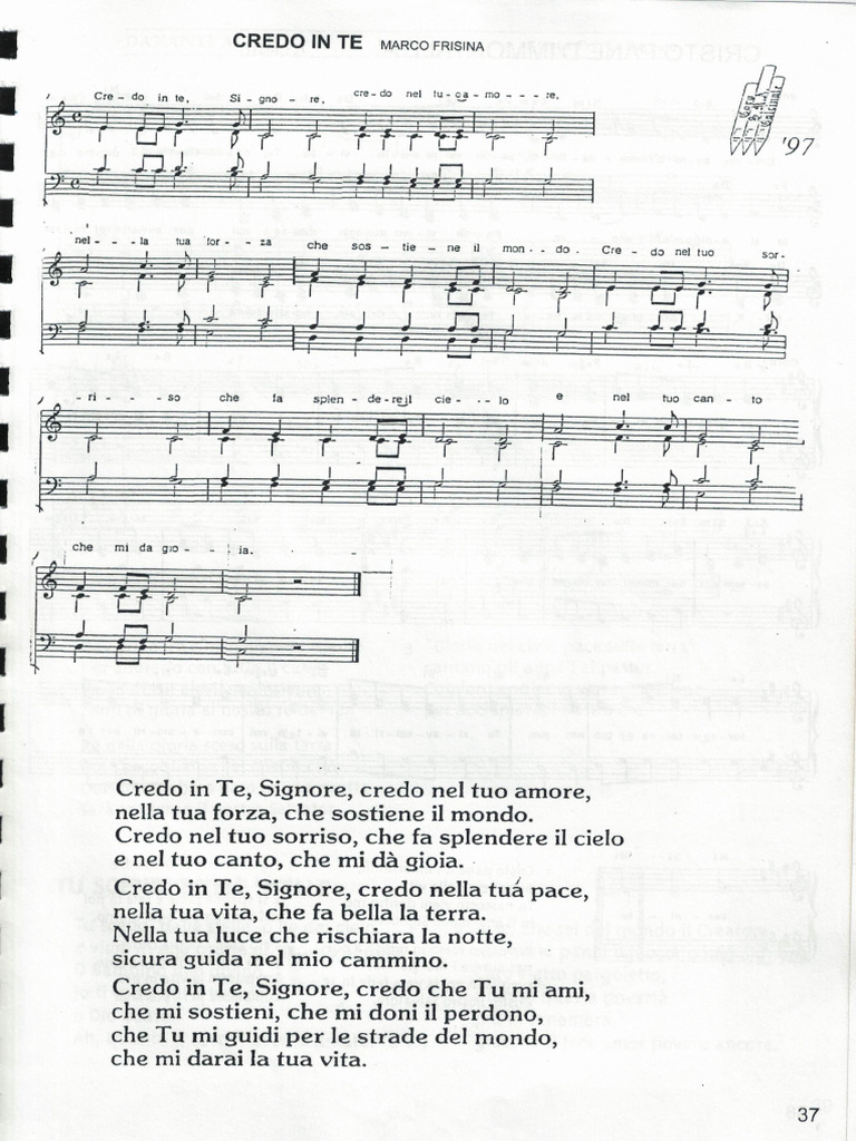 Credo in Te PDF