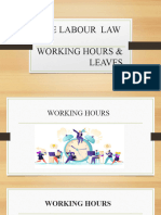 Uae Labour Law Working Hours & Leaves Final