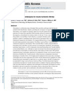 2020 Tenecteplase Thrombolysis For Acute Ischemic Stroke