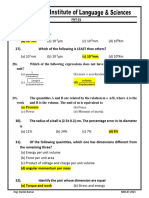 FNT 01 PHY MCAT Key