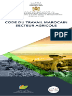 Code Du Travail Marocain-Secteur Agricole