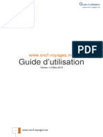 Guide D 'Utilisation: WWW - Oncf-Voyages - Ma