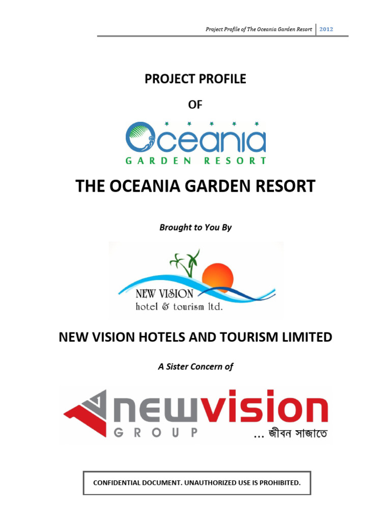 Project Profile of The Oceania Garden Resort | PDF | Tourism ...