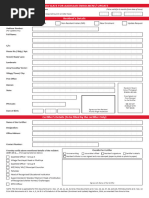 Aadhar Correction Form