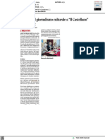 Il Festival del Giornalismo Culturale a "Il Castellano" di Fermo - Il Corriere Adriatico del 21 settembre 2023