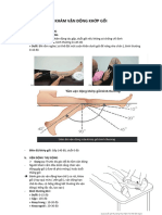 KHÁM VẬN ĐỘNG KHỚP GỐI