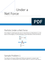 Particle Under A Net Force