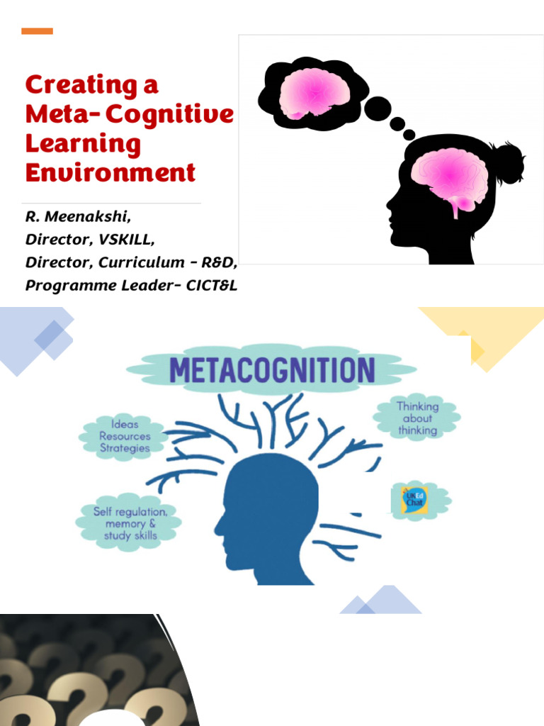 Understanding Metacognition in Learning | PDF | Metacognition | Learning