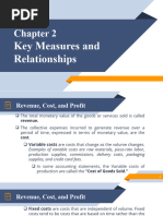 CHAPTER 2 - Key Measures and Relationships