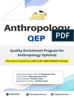 QEP Anthropology Brochure