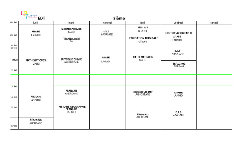 EDT 3ième 20252025 2 PDF