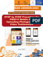 Step by Step Procedure-PMAY (U) Mobile App