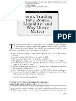 FX trading - time zone - liquidity and more