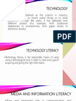 Technology Literacy