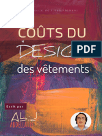 Couts Du Design Des Vetements