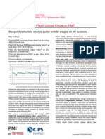 S&P Global / CIPS Flash United Kingdom PMI: News Release