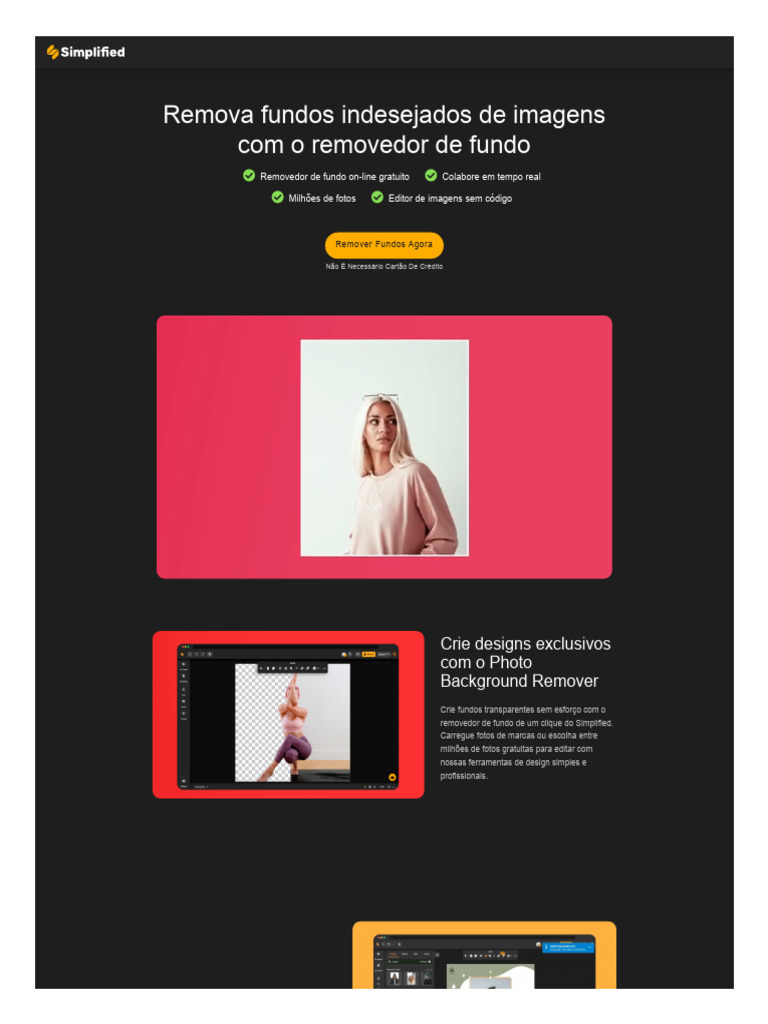 Remove BG: Elimine o Fundo Indesejado de Suas Fotos em Segundos | PDF ...