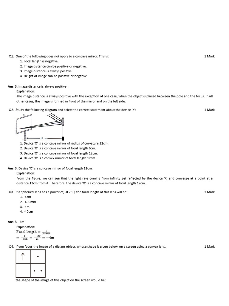 Light - Reflection and Refraction 1695198603046 | PDF | Mirror | Refraction