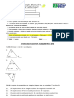 Professor (A) :mattheus Disciplina: Geometria Aluno (A) :: Nota