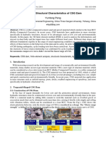 Study On Structural Characteristics of CSG Dam