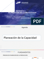 6.1. Clase Planeación Producción