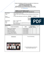 Berita Acara Diskusi IKGA Space Management Senin 17 Januari 2022 - Dr. Drg. Ratna Indriyanti, Sp. KGA (K)